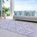 Addison Rugs Chantille Lavender 5'0" x 7'6" Room Scene