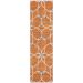 Addison Rugs Chantille Orange 2'3" x 7'6" Runner Collection
