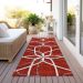 Addison Rugs Chantille Red 2'3" x 7'6" Runner Room Scene