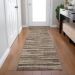 Addison Rugs Chantille Brown 2'3" x 7'6" Runner Room Scene