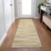 Addison Rugs Chantille Gold 2'3" x 7'6" Runner Room Scene