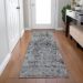Addison Rugs Chantille Gray 2'3" x 7'6" Runner Room Scene