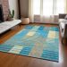 Addison Rugs Chantille Teal 9'0" x 12'0" Room Scene