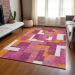 Addison Rugs Chantille Pink 3'0" x 5'0" Room Scene