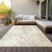 Addison Rugs Chantille Beige 8'0" x 10'0" Room Scene