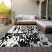 Addison Rugs Chantille Black 8'0" x 10'0" Room Scene