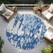 Addison Rugs Chantille Navy 8'0" x 8'0" Round Room Scene