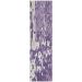 Addison Rugs Chantille Purple 2'3" x 7'6" Runner Collection