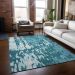 Addison Rugs Chantille Teal 5'0" x 7'6" Room Scene