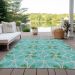 Addison Rugs Chantille Aqua 9'0" x 12'0" Room Scene