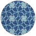 Addison Rugs Chantille Navy 8'0" x 8'0" Round Collection