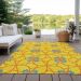 Addison Rugs Chantille Yellow 2'6" x 3'10" Room Scene