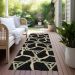 Addison Rugs Chantille Black 2'3" x 7'6" Runner Room Scene