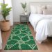 Addison Rugs Chantille Emerald 2'3" x 7'6" Runner Room Scene