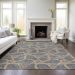 Addison Rugs Chantille Gray 9'0" x 12'0" Room Scene