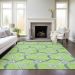 Addison Rugs Chantille Lime 3'0" x 5'0" Room Scene