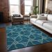 Addison Rugs Chantille Teal 10'0" x 14'0" Room Scene