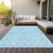 Addison Rugs Chantille Sky 5'0" x 7'6" Room Scene