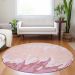 Addison Rugs Chantille Blush 8'0" x 8'0" Round Room Scene