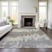 Addison Rugs Chantille Taupe 8'0" x 10'0" Room Scene