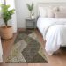 Addison Rugs Chantille Brown 2'3" x 7'6" Runner Room Scene