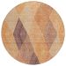 Addison Rugs Chantille Orange 8'0" x 8'0" Round Collection