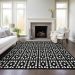 Addison Rugs Chantille Black 5'0" x 7'6" Room Scene