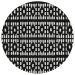 Addison Rugs Chantille Black 8'0" x 8'0" Round Collection