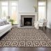Addison Rugs Chantille Brown 8'0" x 10'0" Room Scene