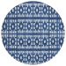 Addison Rugs Chantille Navy 8'0" x 8'0" Round Collection
