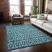 Addison Rugs Chantille Teal 10'0" x 14'0" Room Scene