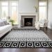 Addison Rugs Chantille Black 10'0" x 14'0" Room Scene