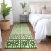 Addison Rugs Chantille Green 2'3" x 7'6" Runner Room Scene