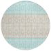 Addison Rugs Chantille Teal 8'0" x 8'0" Round Collection