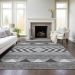 Addison Rugs Chantille Gray 9'0" x 12'0" Room Scene