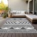 Addison Rugs Chantille Gray 9'0" x 12'0" Room Scene