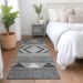 Addison Rugs Chantille Gray 2'3" x 7'6" Runner Room Scene