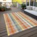Addison Rugs Chantille Peach 10'0" x 14'0" Room Scene