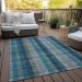 Addison Rugs Chantille Teal 2'6" x 3'10" Room Scene
