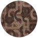 Addison Rugs Chantille Chocolate 8'0" x 8'0" Round Collection