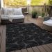 Addison Rugs Chantille Black 5'0" x 7'6" Room Scene