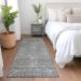 Addison Rugs Chantille Gray 2'3" x 7'6" Runner Room Scene