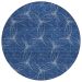 Addison Rugs Chantille Navy 8'0" x 8'0" Round Collection