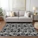 Addison Rugs Chantille Black 9'0" x 12'0" Room Scene