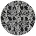 Addison Rugs Chantille Black 8'0" x 8'0" Round Collection