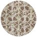 Addison Rugs Chantille Brown 8'0" x 8'0" Round Collection