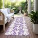 Addison Rugs Chantille Lilac 2'3" x 7'6" Runner Room Scene
