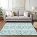 Addison Rugs Chantille Teal 3'0" x 5'0" Room Scene