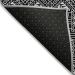 Addison Rugs Chantille Black 8'0" x 8'0" Round Room Scene