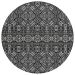 Addison Rugs Chantille Black 8'0" x 8'0" Round Collection